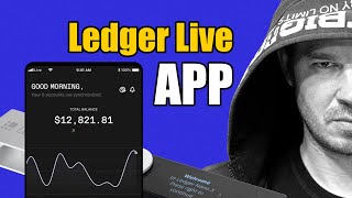 Ledger Live 👉 На смартфон приложение Android ✅ Как синхронизировать счета [upl. by Eibrad]