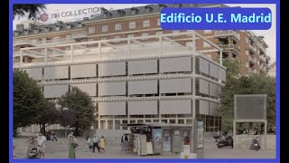 OBRAS DEL PEQUEÑO EDIFICIO DE LA UNIÓN EUROPEA EN MADRID De Tuñón y Albornoz arqtos AGOSTO 24 [upl. by Brebner]