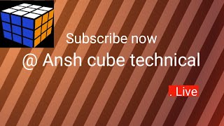 Aaj main aap logon Ko sikhaunga ki game mein cube ko kaise solve karte Hain  Ansh cube technical [upl. by Adia]