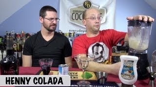 Henny Colada Blended Cocktail HowTo [upl. by Ploch]