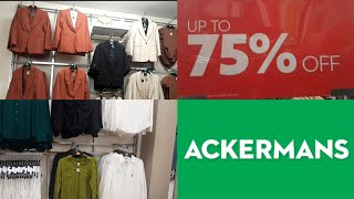 what is new at ACKERMANS  clearance new clothing [upl. by Mazonson]