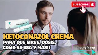 🔴 KETOCONAZOL CREMA PARA QUE SIRVE  PARA CASPA FARMACOLOGÍA [upl. by Calendra]