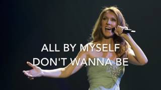 All by myself 4  Celine Dion  Karaoke male amp female lower [upl. by Kennie535]