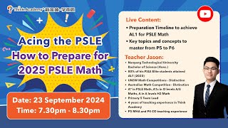 Acing the PSLE  How to prepare for 2025 PSLE [upl. by Denver]