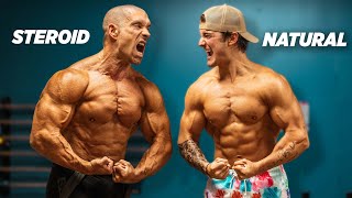 STEROID VS NATURAL BODYBUILDING COMPETITION  ft Greg Doucette [upl. by Gregrory]