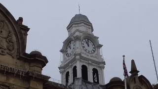 Ossett Town Hall Clock [upl. by Itaws]