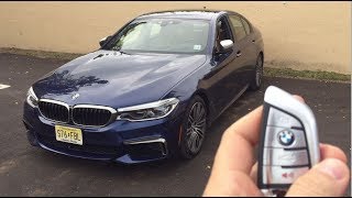 BMW M550i XDrive 2018  Encendido [upl. by Eimile]