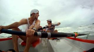 GOPRO Hero Noosa Heads U23s Surf Boat Rowers [upl. by Georgena]