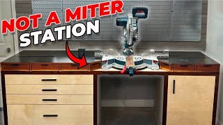 I built the perfect miter saw solution [upl. by Lia]