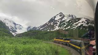 Alaska 2023 Day 7 Alaska Railroad Coastal Classic from Anchorage to Seward [upl. by Bonn205]