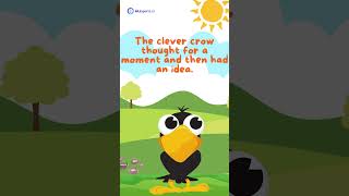 The Crow and The Pitcher  Kids Story  Bedtime Story  Classic  Bedtime tales  Fun Story [upl. by Adleme]