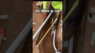 Pipe moulding construction conduit golf plumbing diy plumber howto pressurewashing lawncare [upl. by Nosnaj]