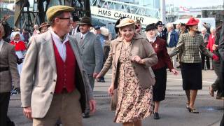 Salute To The 40s at The Chatham Historic Dockyard September 2011 [upl. by Burhans627]