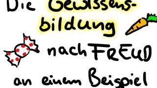 Das Model der Gewissensbildung von Freud Eine Animation [upl. by Anuska]