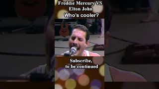 Bohemian Rhapsody Freddie Mercury VS Elton John 80smusic legendmicharljackson rock [upl. by Llertac]