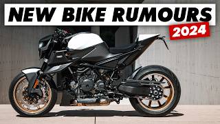 12 Exciting New Motorcycle Rumours For 2024 Honda Triumph Yamaha Enfield [upl. by Faustus]