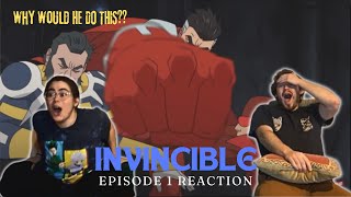 OMNIMAN Invincible 1 x 1 REACTION [upl. by Llennhoj]