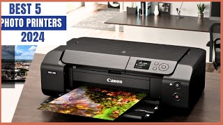 ✅TOP 5 BEST Photo Printers in 2024  Reviews amp Buyers Guide [upl. by Annig]