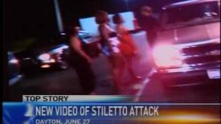 New video of stiletto heel attack [upl. by Ahsaret783]