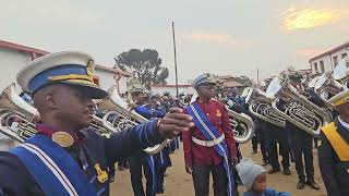 Sedibeng marines brass band St paul HQ igama 2024 [upl. by Nahtanoy]