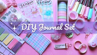 Part10 DIY JOURNAL SET How to Make Journal Set at Home DIY Journal kit  DIY Journal Stationary [upl. by Moureaux]