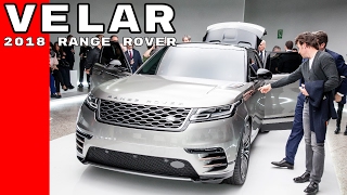 2018 Range Rover Velar At Milan [upl. by Negyam]