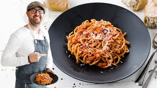 Bucatini All’Amatriciana Recipe [upl. by Dlareme794]