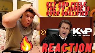 FIRST TIME WATCHING  KEY AND PEELE  THE TV JUDGE IS OVER QUALIFIED IRISH REACTION [upl. by Hait]