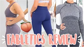 Honest Fabletics Review TryOn Haul amp My Favorite Pieces [upl. by Lienad]