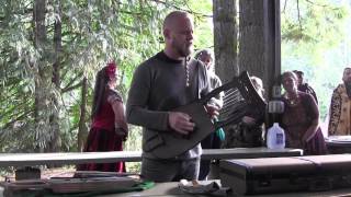 Einar Selvik Wardruna performs quotHelvegenquot acoustically at Faerieworlds 2015 [upl. by Pani460]