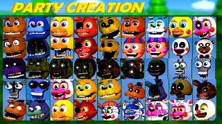 PLAY AS ANIMATRONICS FNAF WORLD The Return to Nightmares [upl. by Nyleahcim953]