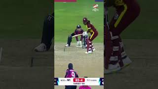 The West Indies were at their bighitting best against Scotland 💥 T20WorldCup WhateverItTakes [upl. by Crystie]