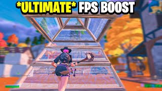 ULTIMATE FORTNITE FPS BOOST ✨  DOUBLE FPS [upl. by Oniuqa877]