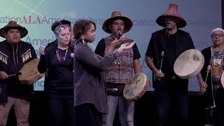 2019 ALA Midwinter Meeting amp Exhibits  Muckleshoot Canoe Family Performance [upl. by Elyc]