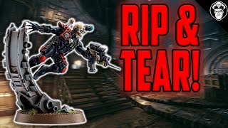 RIP amp TEAR The Eversor Assassins are GREAT  Astra Militarum  Warhammer 40000 [upl. by Sgninnej]