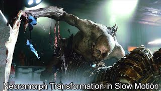 Necromorph Transformation in Slow Motion  Dead Space 2023 Remake PC Max Graphics [upl. by Calvina]