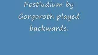 Postludium by Gorgoroth played backwards [upl. by Cherice242]