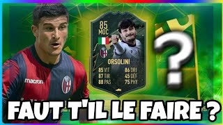 FIFA 22  SBC ORSOLINI JOKERS HIVER  FAUT IL LE FAIRE [upl. by Leagiba185]