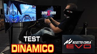 Assetto Corsa EVO test Dimamica Imsim Terra bagnato pioggia [upl. by Lawtun]