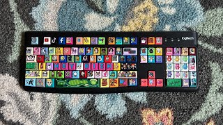 Customizing my keyboard ⌨️🎨 Complete Series [upl. by Flem574]