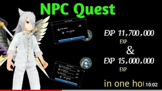 Farming exp NPC Quest [upl. by Assenat]