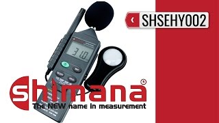 SHIMANA SHSEHY002  4 in 1 Environmental Meter product video presentation [upl. by Stark]