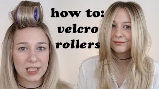 EASY VELCRO ROLLER PLACEMENT [upl. by Atalee391]