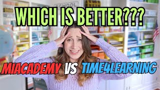 Time4Learning Vs Miacademy  Complete Reviews of These Popular Online Homeschooling Programs [upl. by Hansen375]