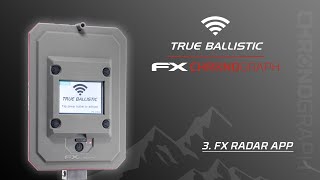 True Ballistic Chronograph  FX Radar APP [upl. by Barabbas]