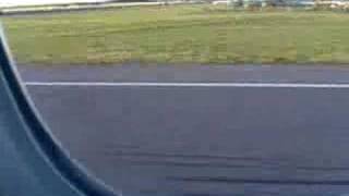 Alitalia B777 landing in Buenos Aires EZE [upl. by Ahsratan]