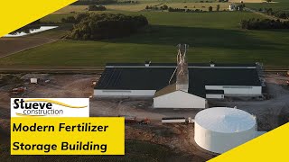 A high speed fertilizer blending facility  Stueve Construction [upl. by Ynez475]