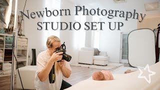 Newborn Photography Tips  Studio SetUp for Beginners [upl. by Naihtniroc]