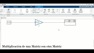 Multiplicación de matrices en Matlab Online [upl. by Ramak]