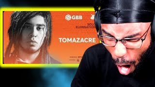 TOMAZACRE  Grand Beatbox Battle 2019  Solo Elimination REACTION [upl. by Einattirb]